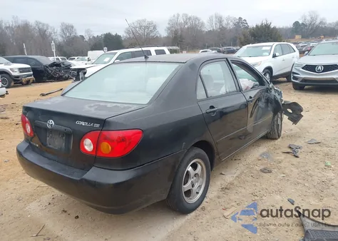 2004 Toyota Corolla Le z USA, uszkodzony, nr VIN 2T1BR32E64C278972